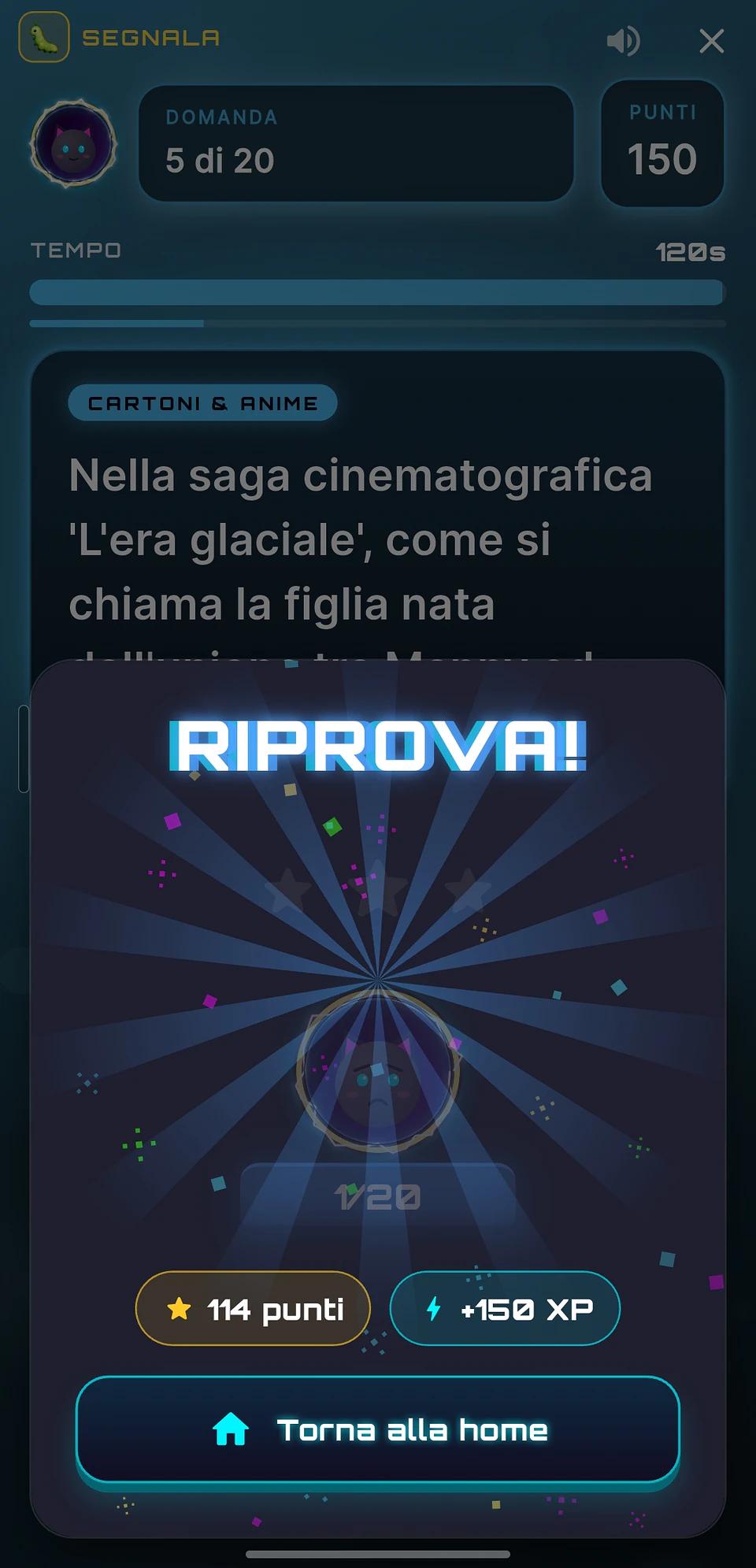Schermata reale di Il Quizzone 4